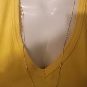 New 925 Italy Tricolored Diamond Cut Rope Necklace